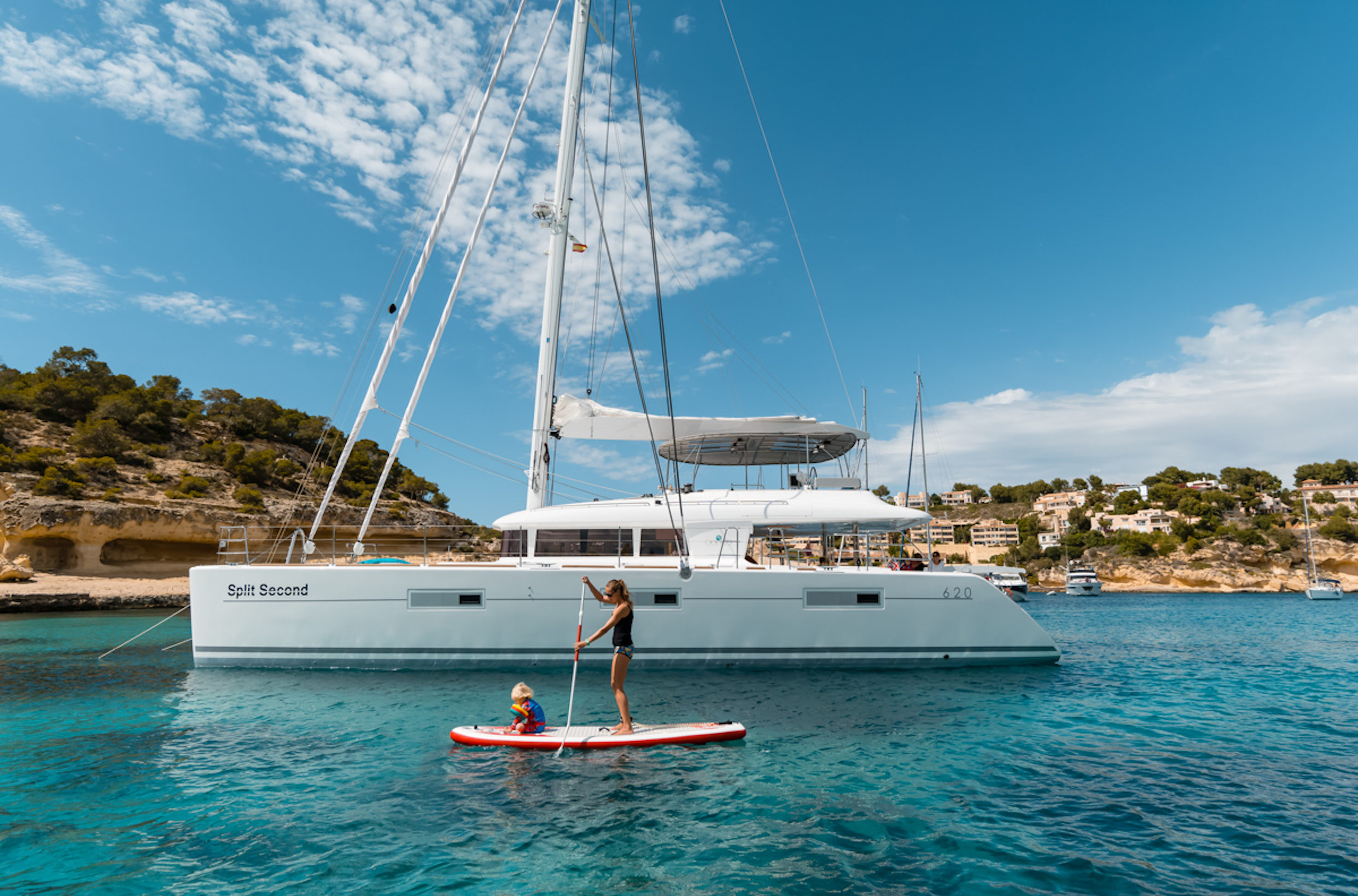 Split Second Luxury Catamaran