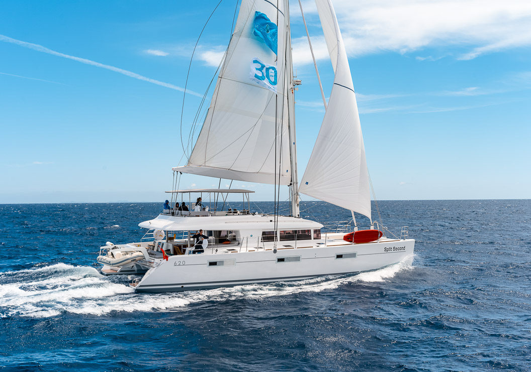 luxury catamaran day charter