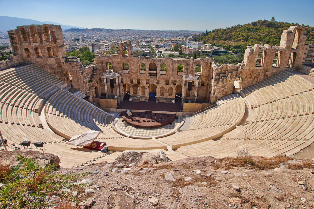 ancient-theater-under-acropolis-of-athens-greece