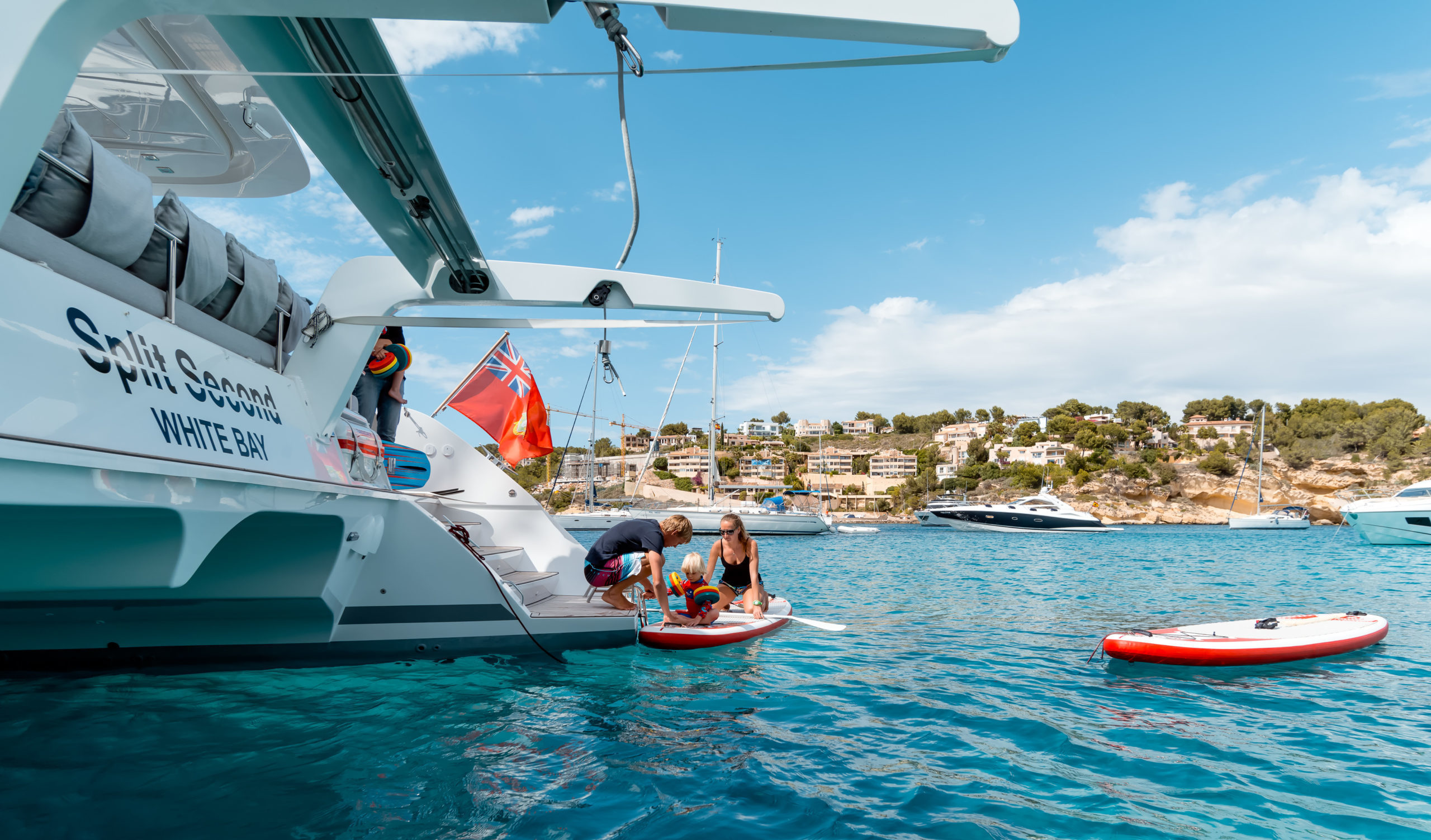 Split Second Luxury Catamaran