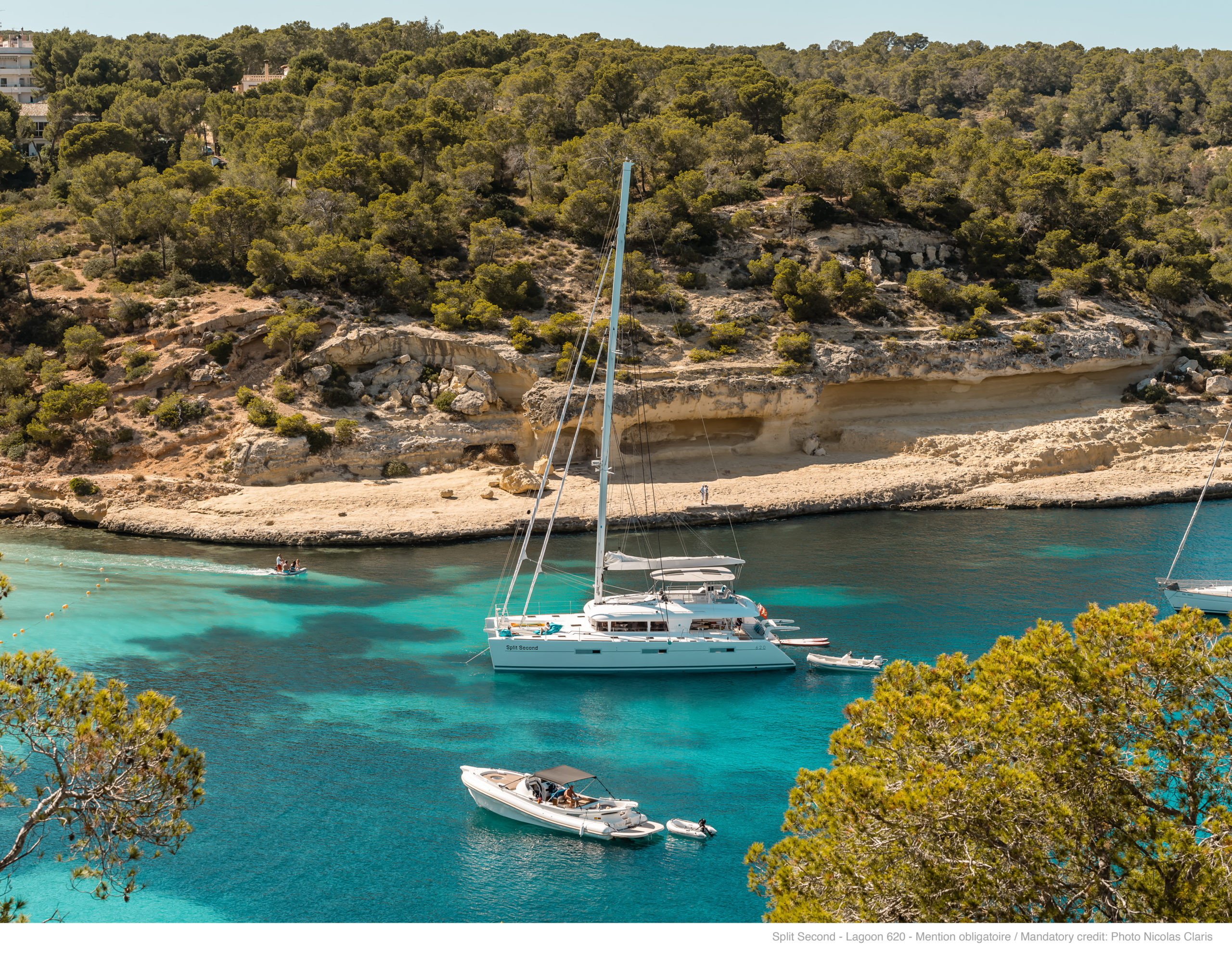 Split Second Luxury Catamaran